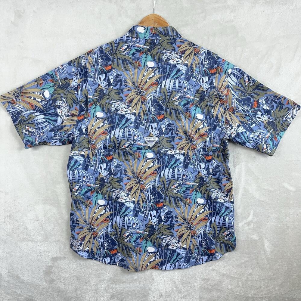 Columbia PFG x Star Wars Outer Rim Cantina 2 Super Tamiami Shirt Men's Medium - Picture 8 of 14